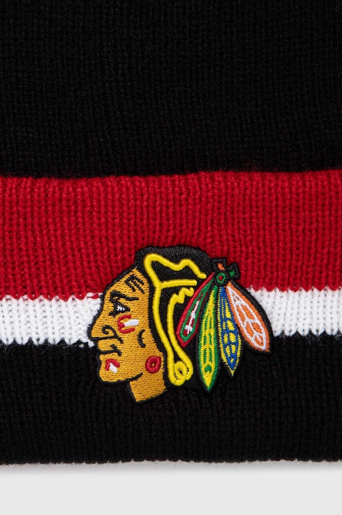 Akcesoria 47 brand czapka NHL Chicago Blackhawks H.SPLCC04ACE.BKA czarny