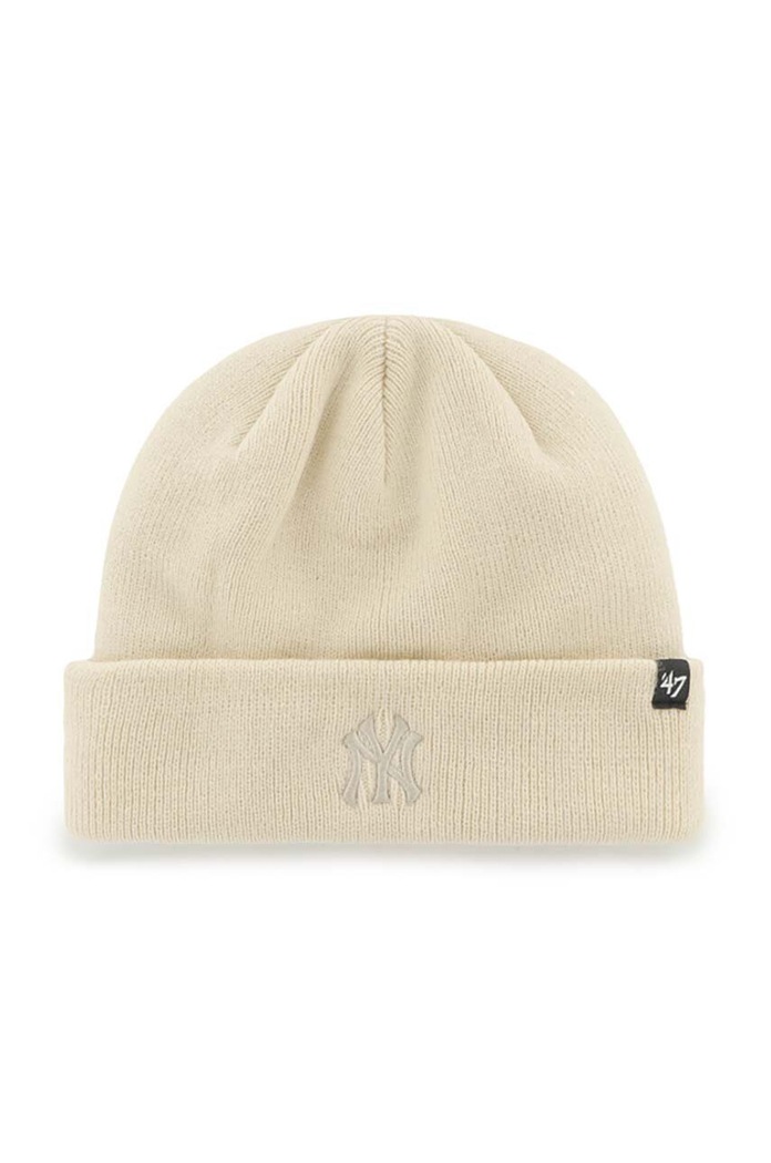 Čiapka 47 brand MLB New York Yankees stredne hrubá béžová B.RNDLE17ACE.NTB