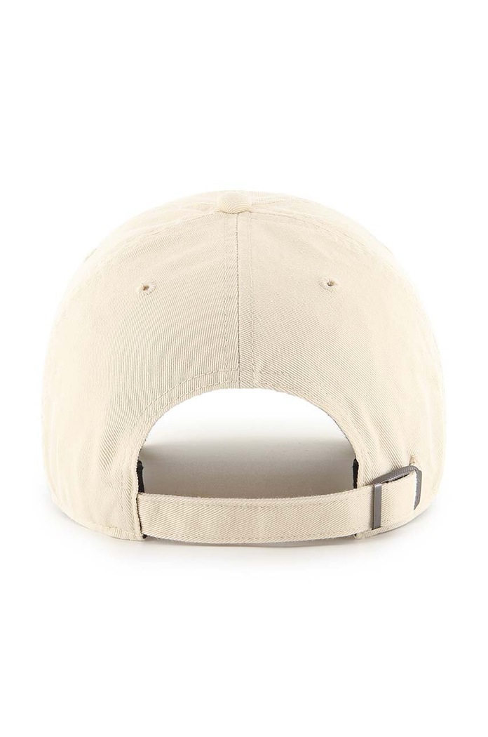47 brand Czapka z daszkiem bawełniana MLB Los Angeles Dodgers B.BSRNR12GWS.NTB beżowy AA00