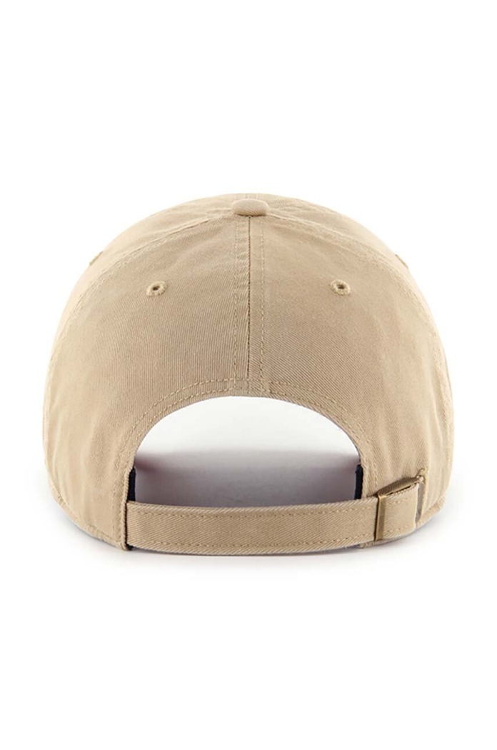 47 brand Czapka z daszkiem bawełniana MLB New York Yankees B.BLPRK17GWS.KHI beżowy AA00