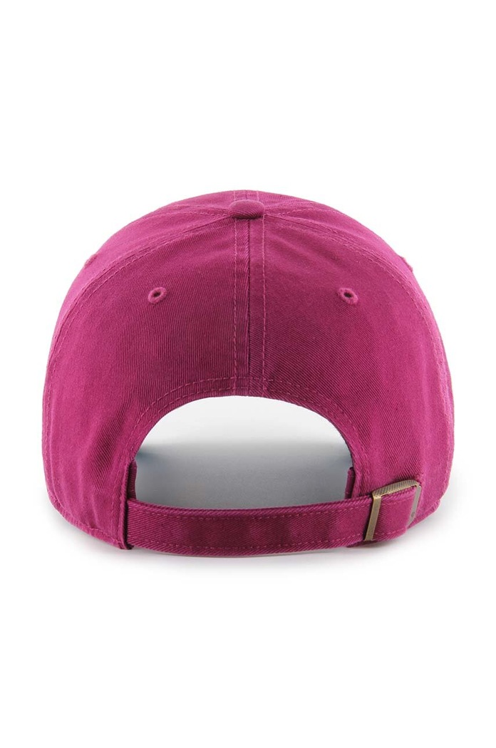 Doplňky 47 brand Bavlněná baseballová čepice 47brand MLB Boston Red Sox BCWS.DBLUN02GWS.GX04 burgundské