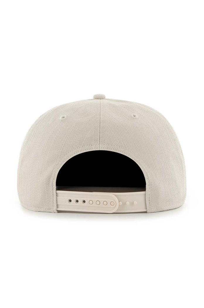 47 brand Czapka z daszkiem z domieszką wełny MLB Chicago Cubs BCPTN.WYBCK05HTP.KH94 beżowy AA00
