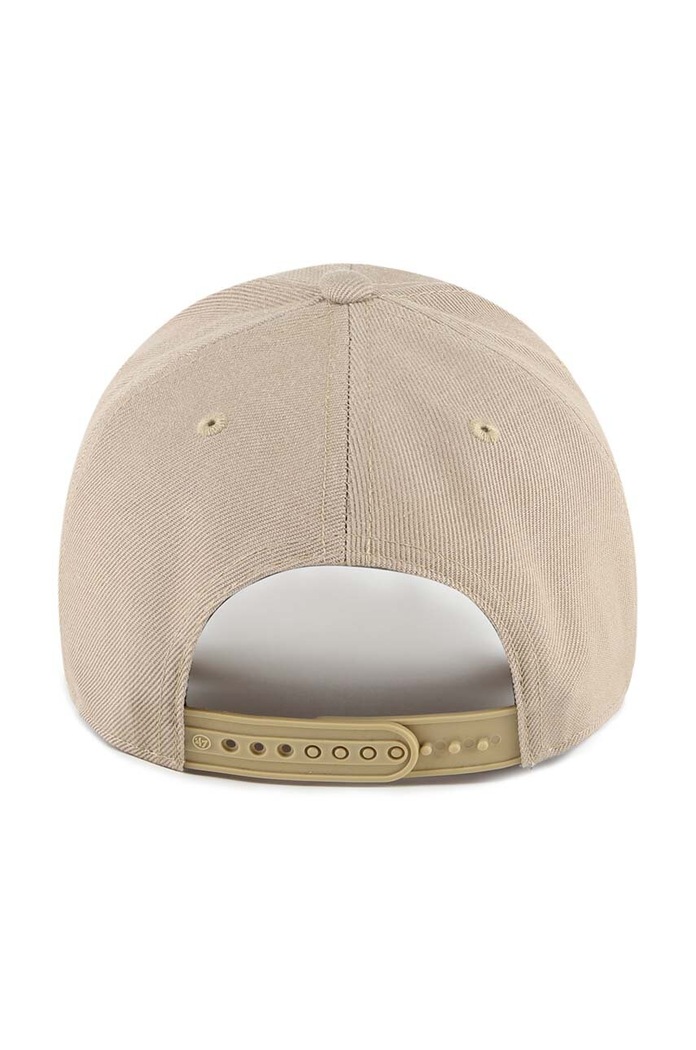 47 brand czapka z daszkiem z domieszką wełny MLB New York Yankees BCPTN.MVPSP17WBP.KH10 beżowy AA00