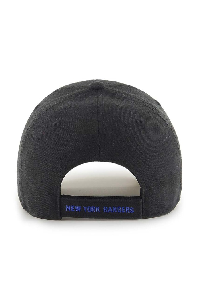 47brand șapcă de baseball din bumbac NHL New York Rangers H.MVP13WBV.BKB negru AA00