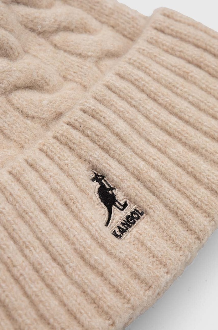Αξεσουάρ Σκουφί από μείγμα μαλλιού Kangol K4460SM.BG265 μπεζ
