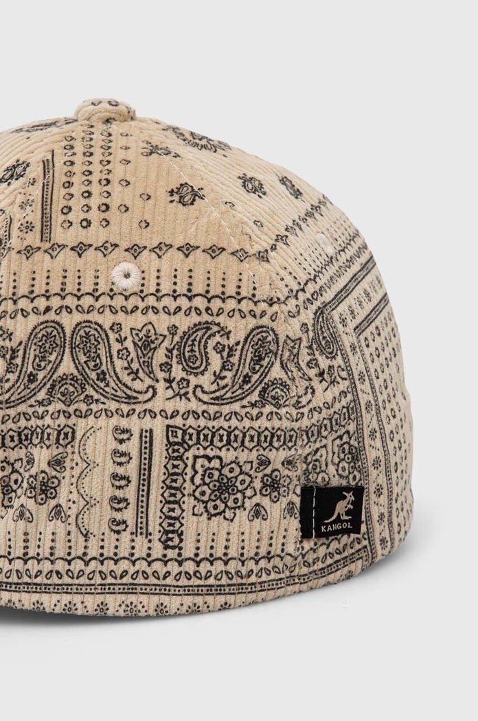 Akcesoria Kangol czapka z daszkiem sztruksowa K5389.CR102 beżowy