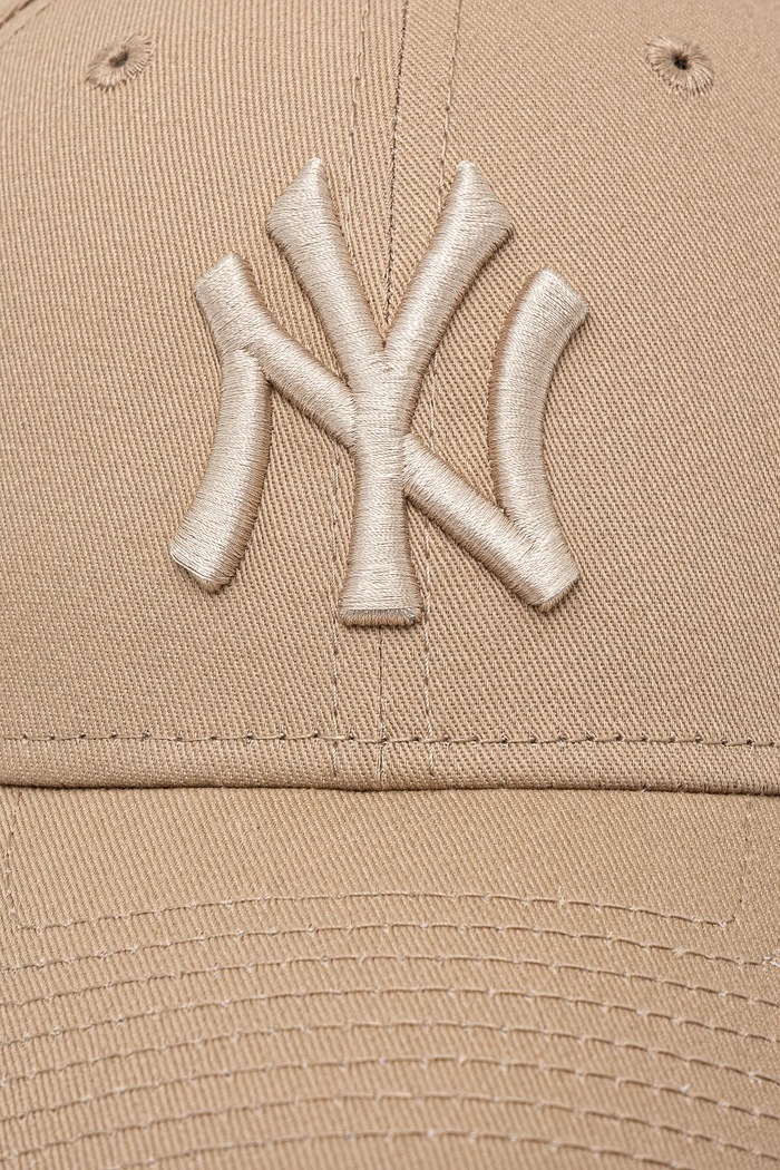 New Era czapka z daszkiem bawełniana LEAGUE ESSENTIAL 9FORTY® 60244714 beżowy AA00