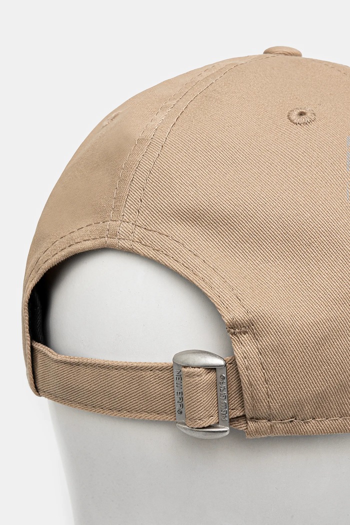 Akcesoria New Era czapka z daszkiem bawełniana LEAGUE ESSENTIAL 9FORTY® 60244714 beżowy