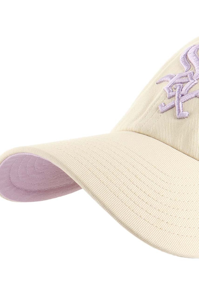 Pamučna kapa sa šiltom 47 brand MLB Chicago White Sox BAS.DBLUN906GWS.NT03 bež