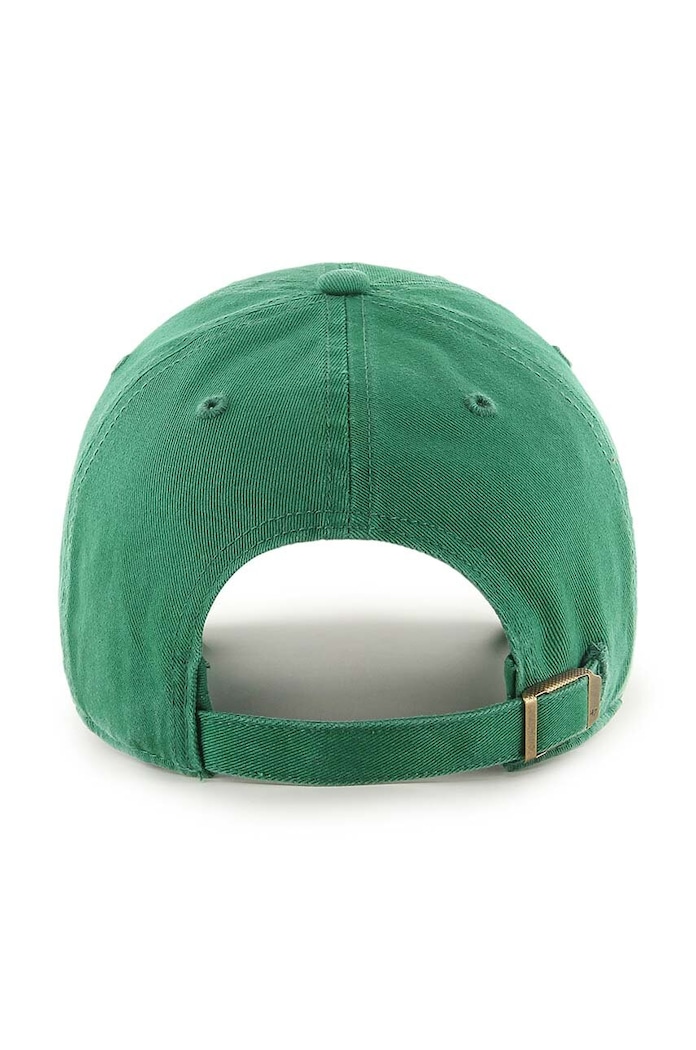 47 brand czapka z daszkiem bawełniana MLB Oakland Athletics B.NLRGW18GWS.KYA zielony AA00