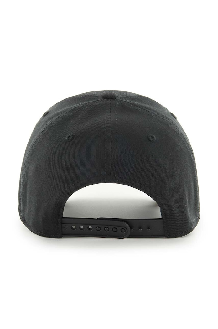 47 brand czapka z daszkiem bawełniana MLB Los Angeles Dodgers B.TCMSP12CTP.BK czarny AA00