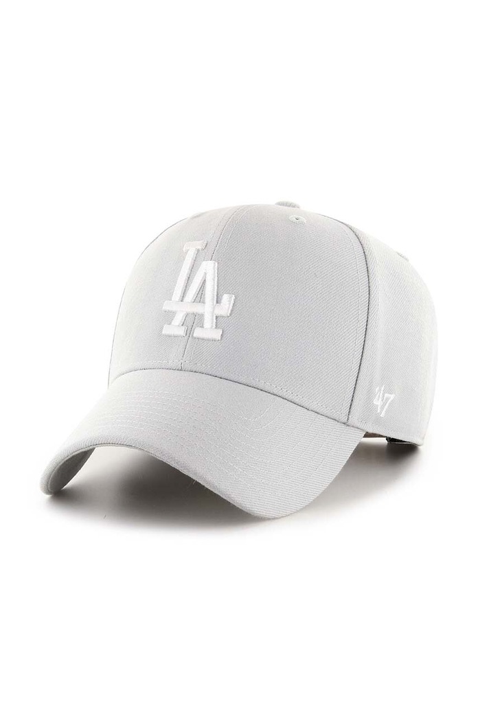 47 brand Czapka z daszkiem MLB Los Angeles Dodgers szary B.MVPSP12WBP.SLA