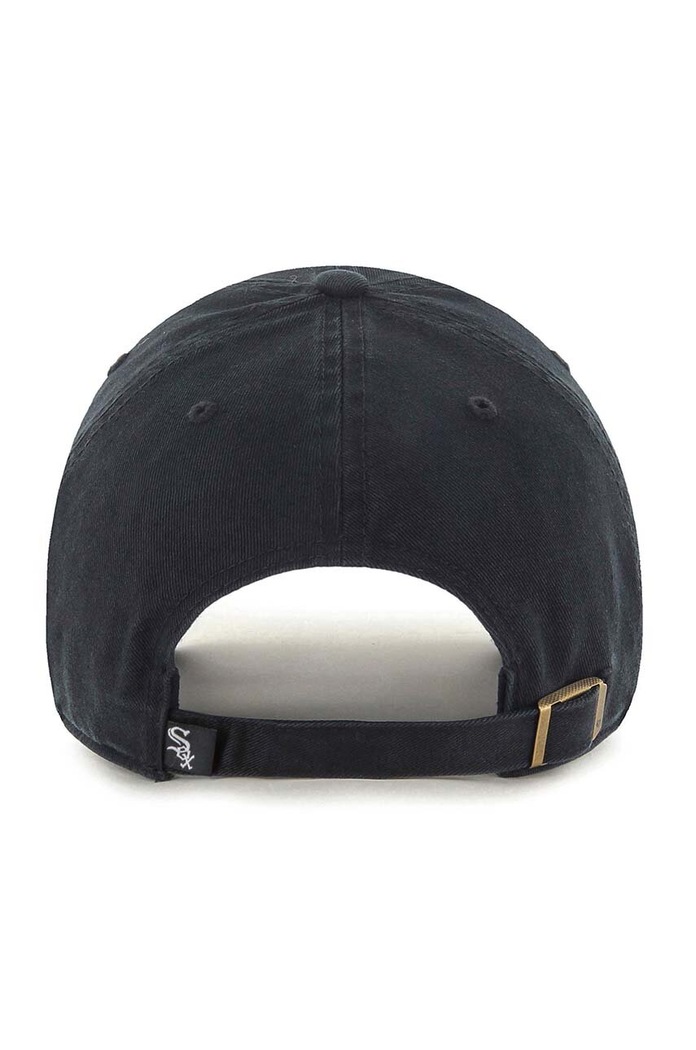 47 brand czapka z daszkiem bawełniana MLB Chicago White Sox B.RGW06GWS.BKG czarny AA00