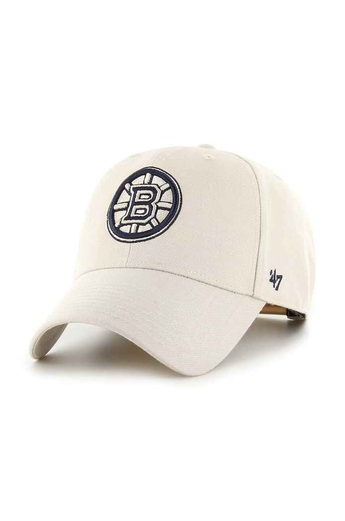 47 brand Czapka z daszkiem NHL Boston Bruins beżowy H.MVPSP01WBP.BN