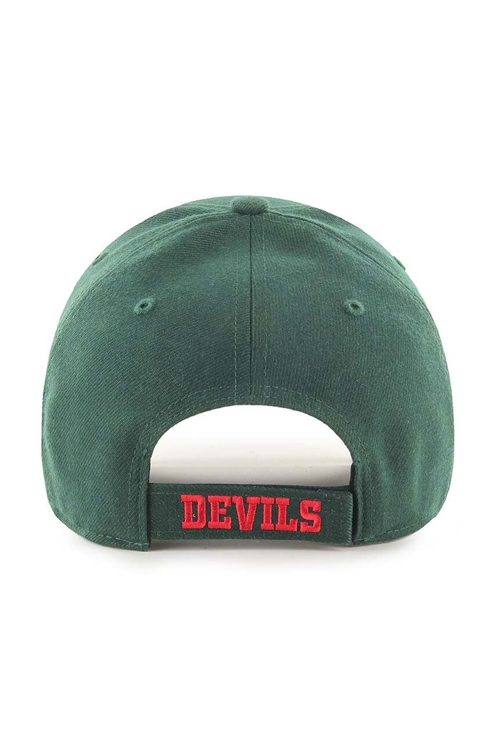47 brand Czapka z daszkiem NHL New Jersey Devils HVIN.MVP11WBV.DG82 zielony AA00