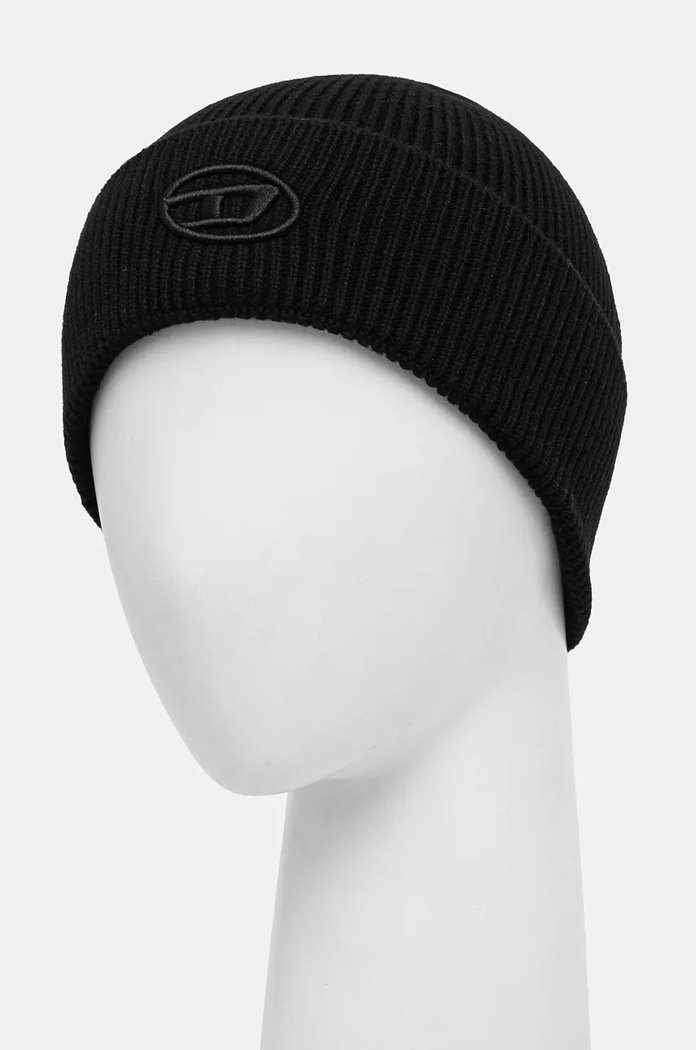 Diesel caciula de lana K-CODER-FULLY B A04092.0DAOB negru AA00