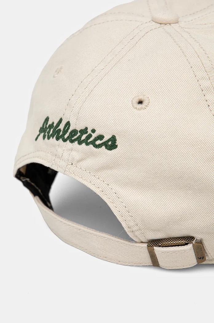 Dodaci Pamučna kapa sa šiltom 47 brand MLB Oakland Athletics B.CLBFB18GWS.Y0 bež