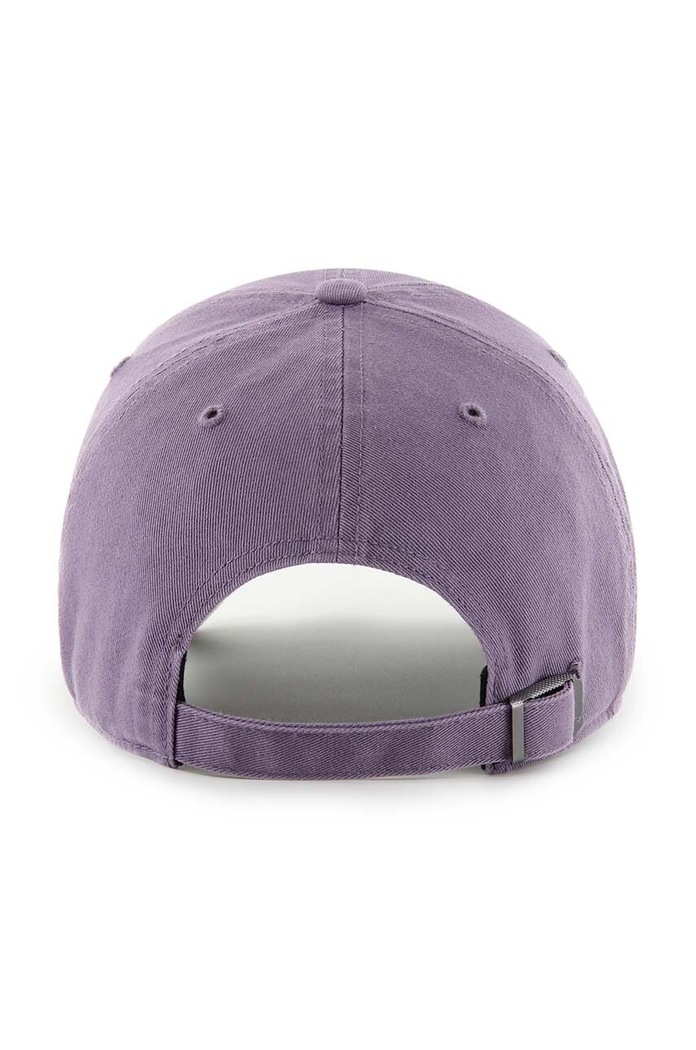47 brand czapka z daszkiem bawełniana MLB New York Yankees B.BSRNR17GWS.IIA fioletowy AA00