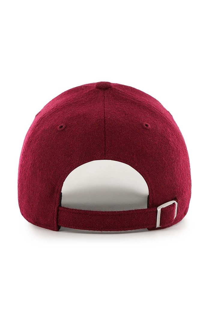 Čepice s vlněnou směsí 47 brand MLB Philadelphia Phillies BCPTN.CHSMV19WIS.CA82 červená AA00
