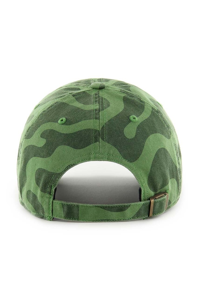 47 brand czapka z daszkiem bawełniana MLB Oakland Athletics B.FRFMC18GWS.FF zielony AA00