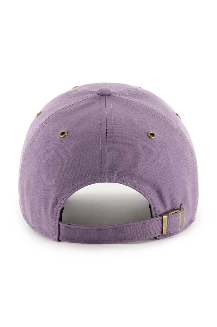 Akcesoria 47 brand czapka z daszkiem bawełniana MLB Los Angeles Dodgers B.PTLSD12GWS.II fioletowy