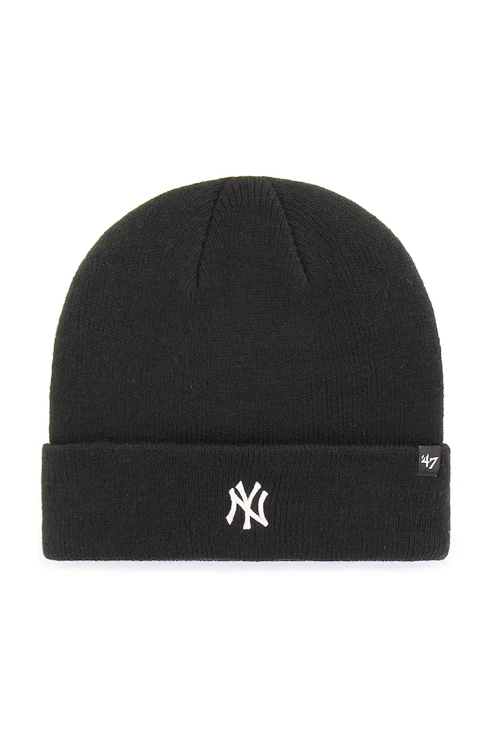 47 brand czapka MLB New York Yankees aplikacja czarny B.CFDCN17ACE.BK