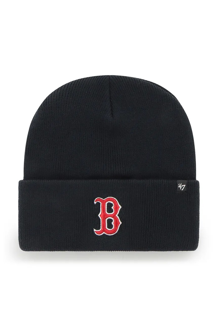 47 brand caciula MLB Boston Red Sox imprimeu bleumarin B.HYMKR02ACE.NYA