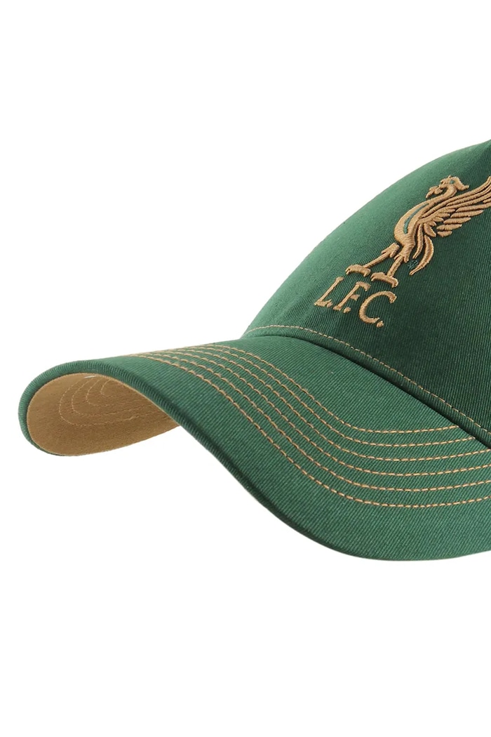 Akcesoria 47 brand czapka z daszkiem bawełniana Liverpool FC EPL.CONDT04GWS.DG zielony