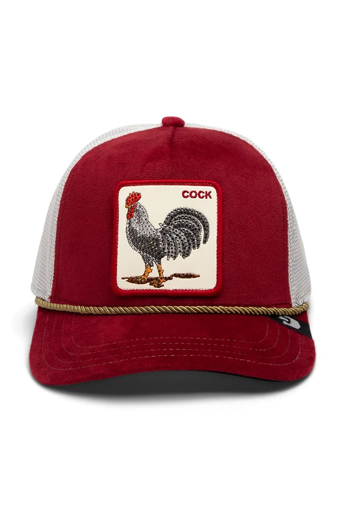 Кепка Goorin Bros Garnet Rooster 101.1717 червоний AA00