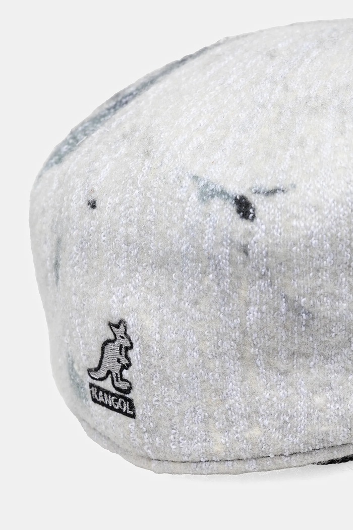 Kangol kaszkiet wełniany HEATHERED TIE DYE 504 K3668.BG003 szary AA00