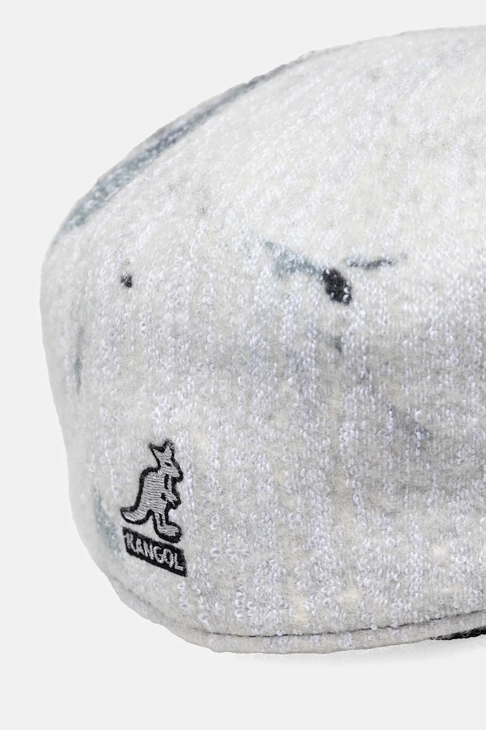 Kangol kaszkiet wełniany HEATHERED TIE DYE 504 K3668.BG003 szary AA00