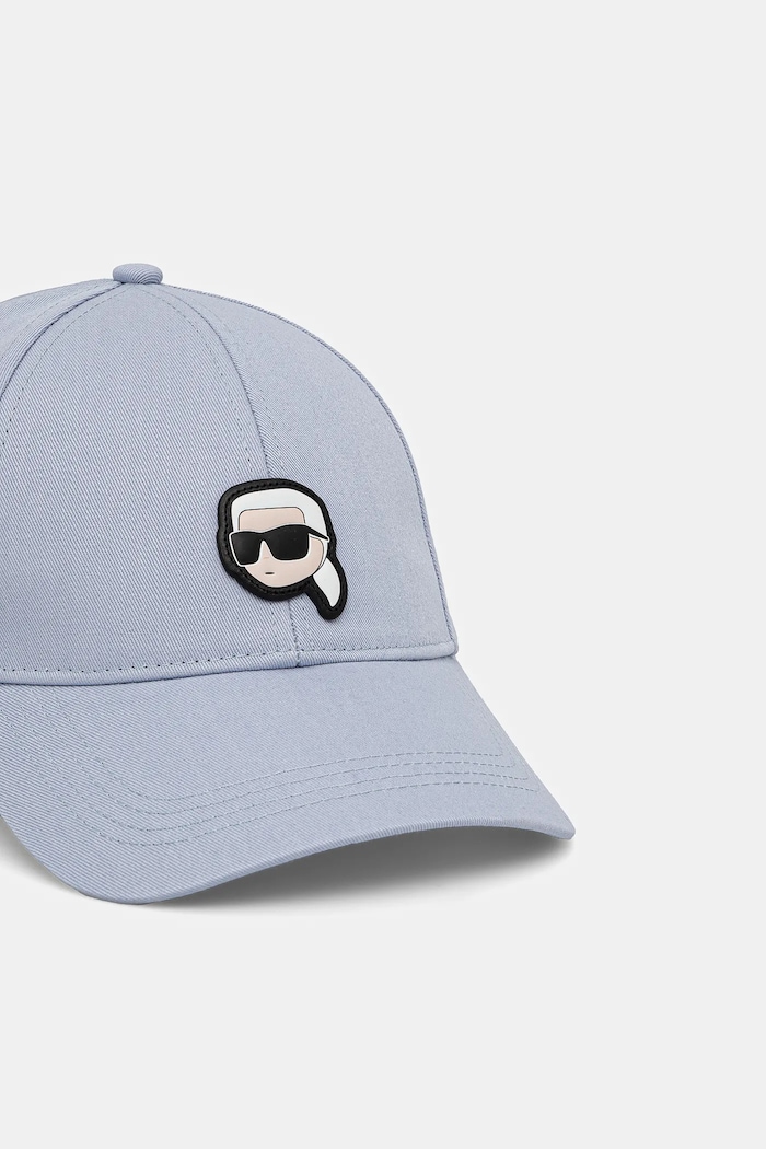 Pamučna kapa sa šiltom Karl Lagerfeld A2W33059 plava AA00