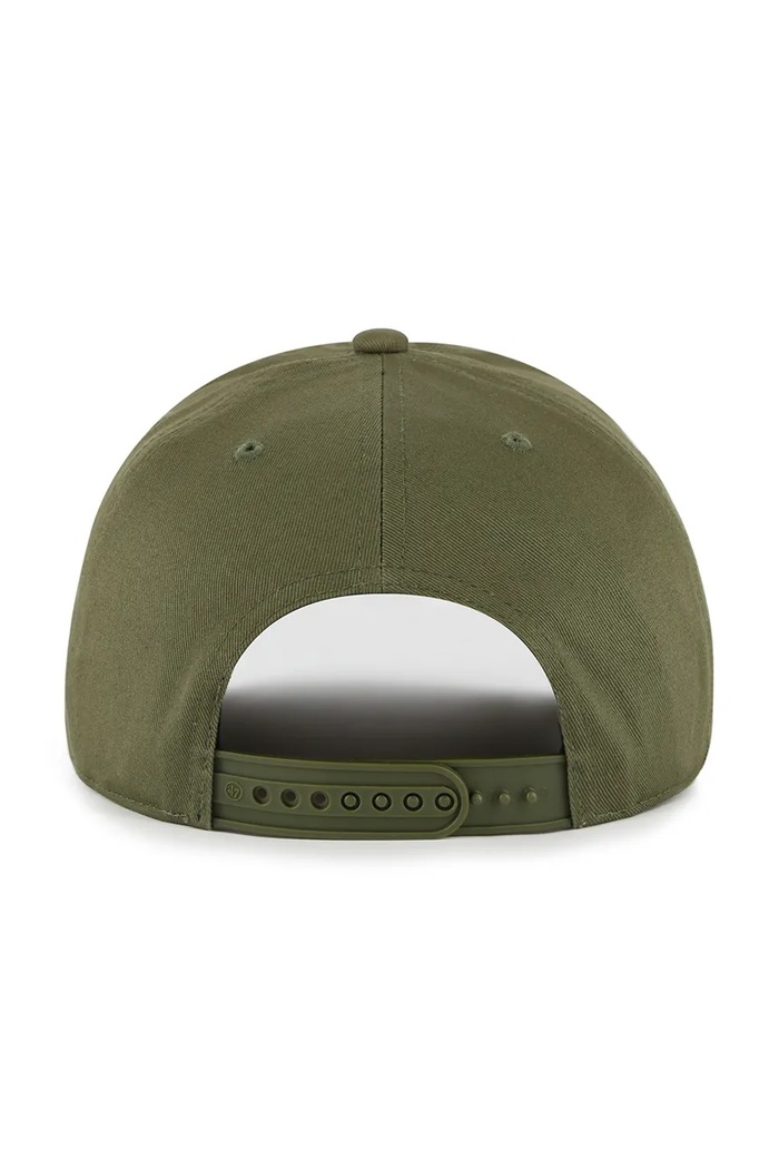 47 brand czapka z daszkiem bawełniana MLB New York Yankees B.FHTCH17GWP.SW zielony AA00