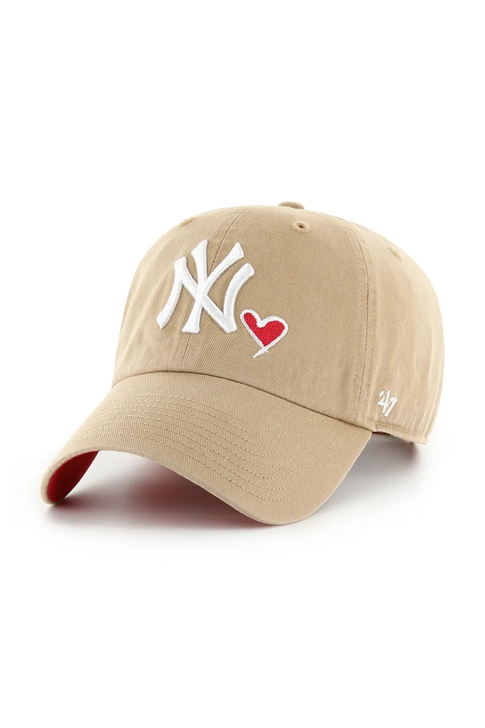 47 brand Καπέλο 47 brand MLB New York Yankees μπεζ B.ICONC17GWS.KH
