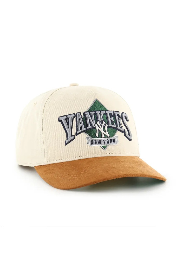 47 brand czapka z daszkiem MLB New York Yankees B.DMOND17GWP.NT beżowy AA00