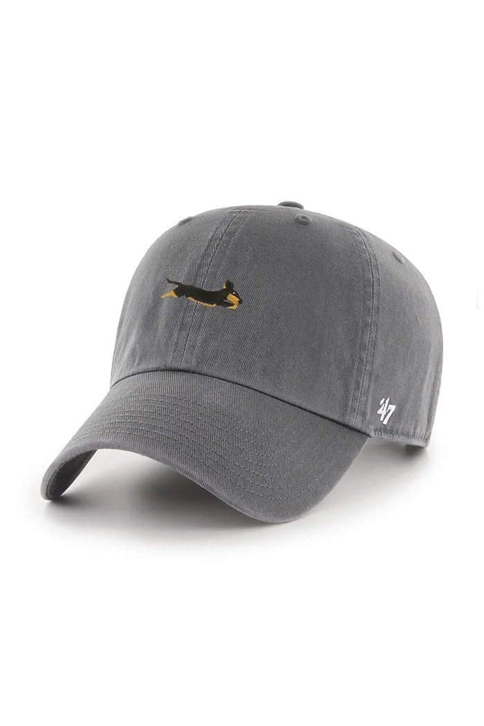 47 brand șapcă de baseball din bumbac Dog Base Runner Icon bumbac gri XX.BSRIC1411GWS.CCC