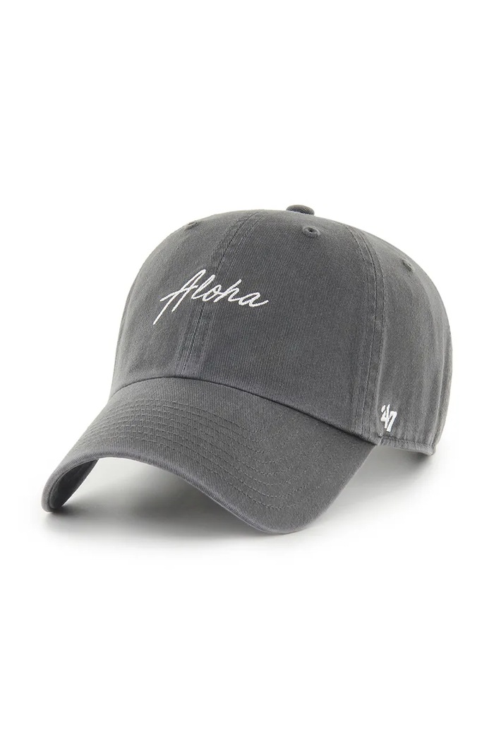 47 brand șapcă de baseball din bumbac Phrase Base Runner Icon bumbac gri XX.BSRIC1411GWS.GHA