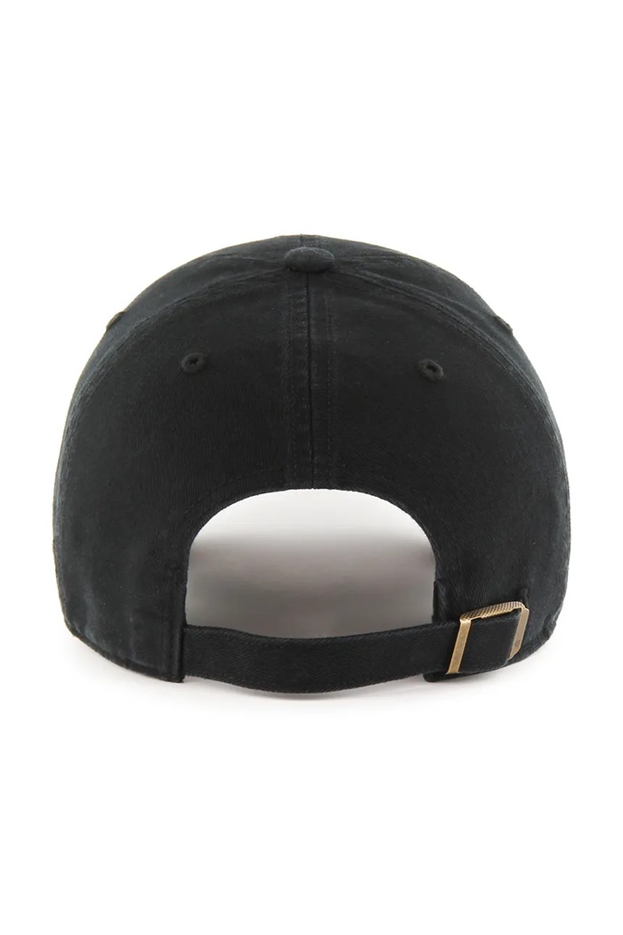 47 brand șapcă de baseball din bumbac Slogan Base Runner Icon XX.BSRIC1411GWS.BKC negru AA00