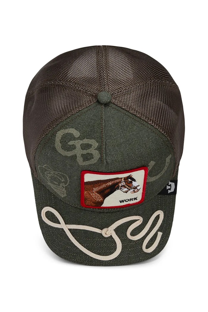 Șapcă Double Shift Goorin Bros verde 101.1807