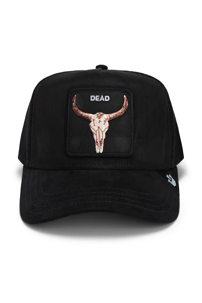 Goorin Bros baseball sapka The Suede Skull 101.2125 fekete AA00