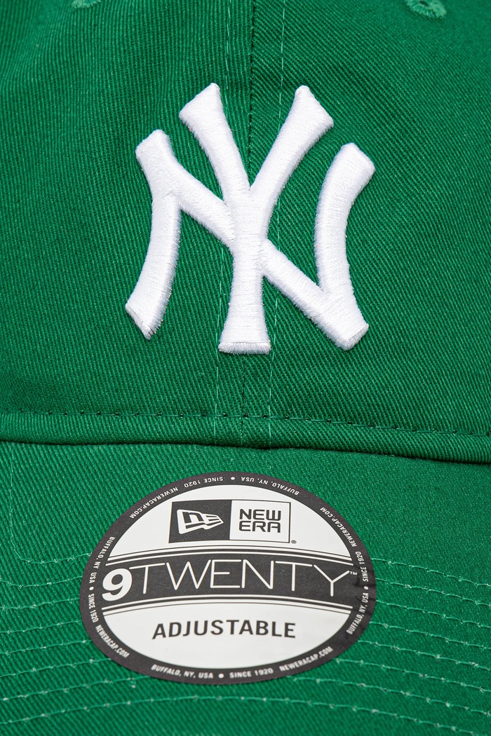 Bavlněná baseballová čepice New Era CORE CLASSICS 9TWENTY® 60235267 zelená AA00