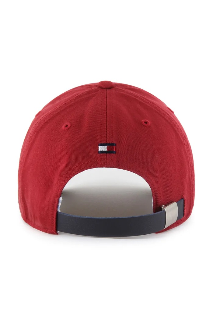 47 brand czapka z daszkiem bawełniana NBA Chicago Bulls '47 x Tommy Hilfiger czerwony KCO.THCCU173GWL.TJ
