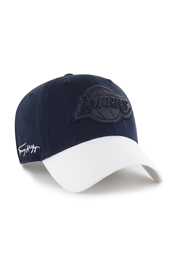 Pamučna kapa sa šiltom 47 brand NBA Los Angeles Lakers '47 x Tommy Hilfiger KCO.THCCU174GWL.NY mornarsko plava AA00