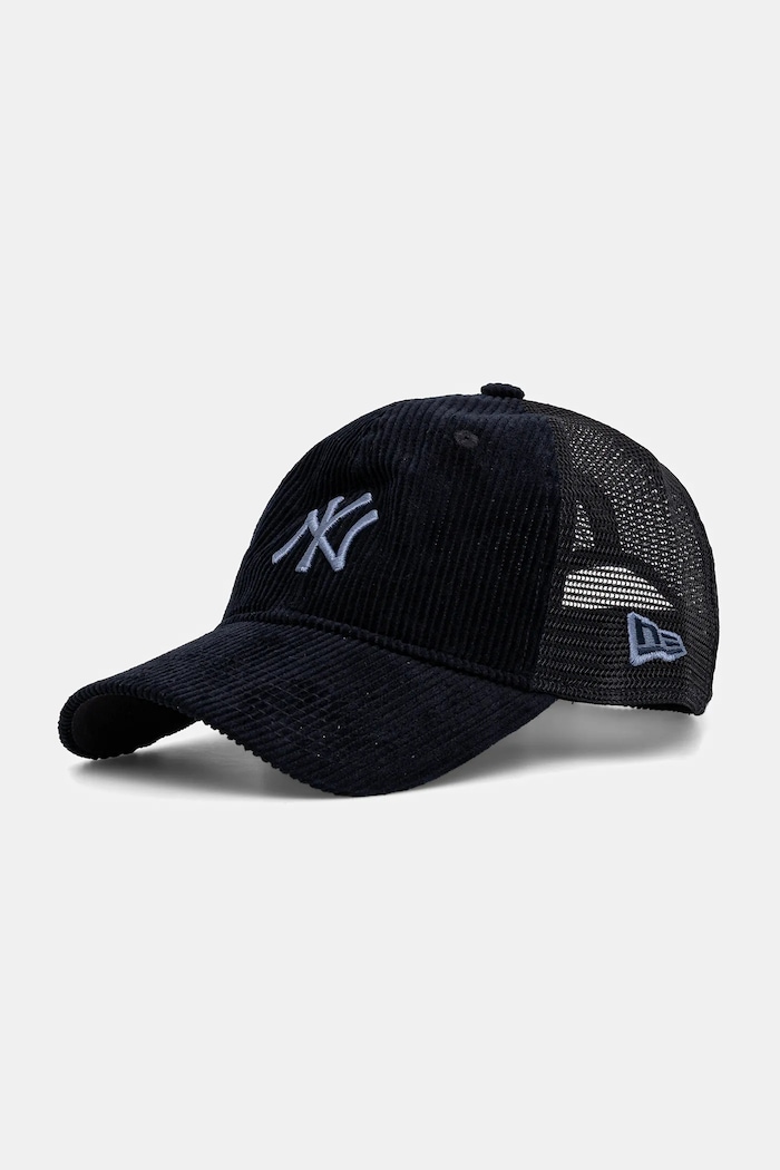 New Era șapcă de baseball din catifea bumbac bleumarin 60691101