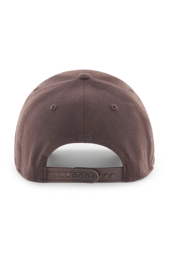 47 brand czapka z daszkiem z dodatkiem wełny MLB New York Yankees B.MVPSP17WBP.BWE brązowy AA00