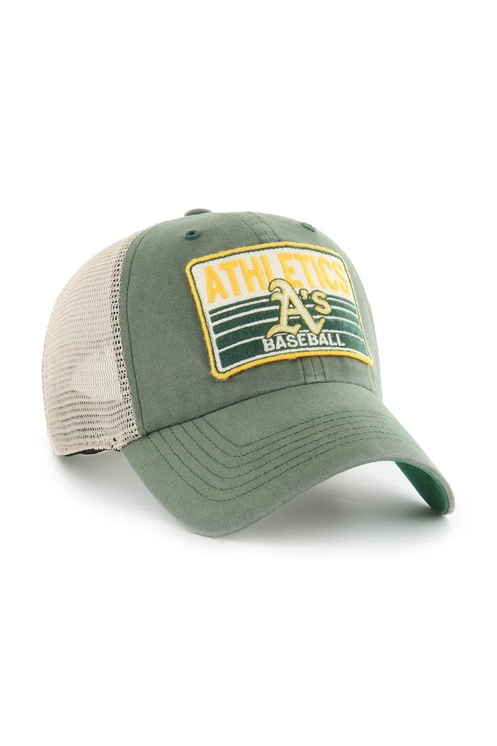 Καπέλο 47 brand MLB Oakland Athletics Four Stroke B.FRSTK18BXP.BTB πράσινο AA00