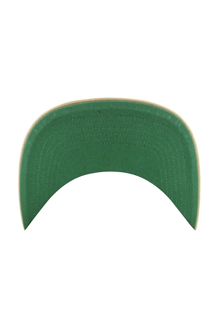 Akcesoria 47 brand czapka z daszkiem bawełniana MLB Los Angeles Dodgers B.CARRL12GWP.KH zielony