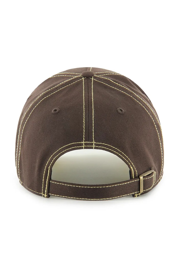 47 brand Șapcă de baseball din bumbac MLB New York Yankees B.CONDT17GWS.BW maro AA00