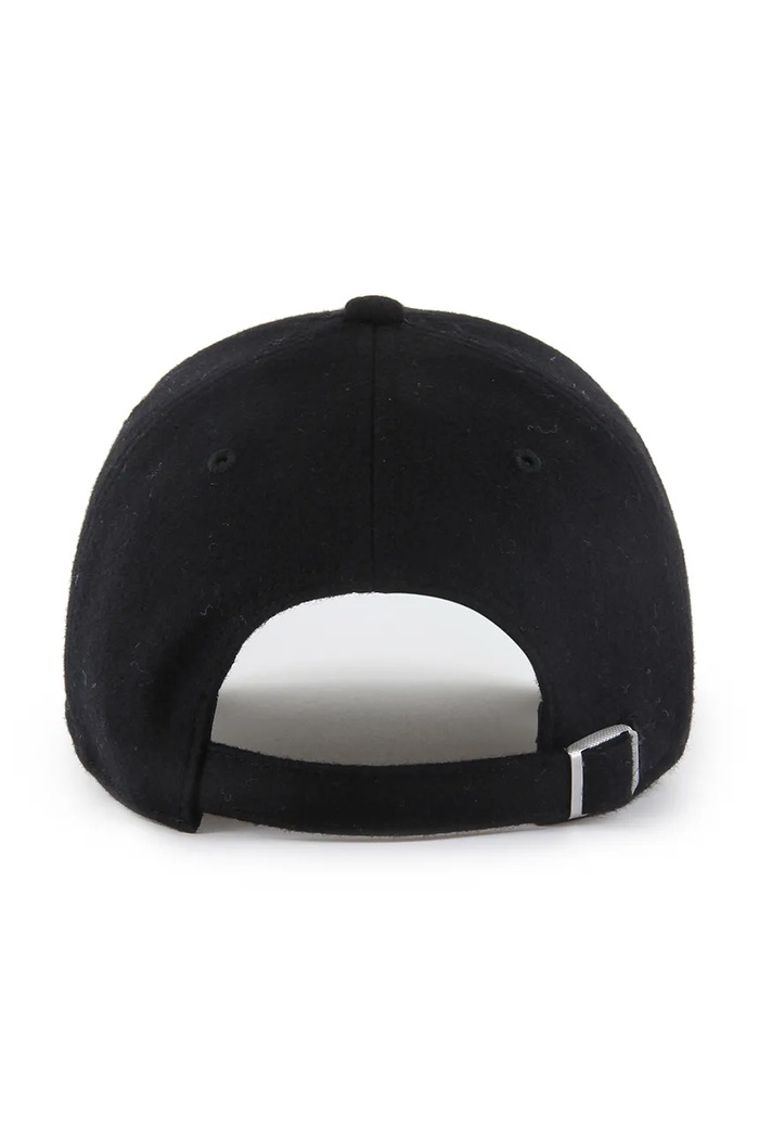 47 brand czapka z daszkiem z dodatkiem wełny MLB New York Yankees B.PBRCU17WIS.BK czarny AA00