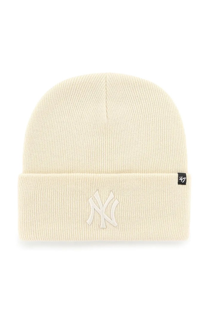 47 brand Czapka beanie MLB New York Yankees beżowy B.HYMKR17ACE.NTO